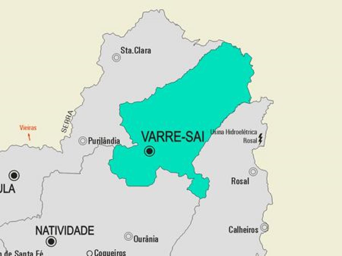 Карта Волта-Редонда муниципалитет