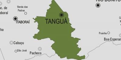 Карта муниципалитета Tanguá