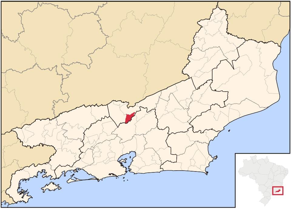 Карта ареал