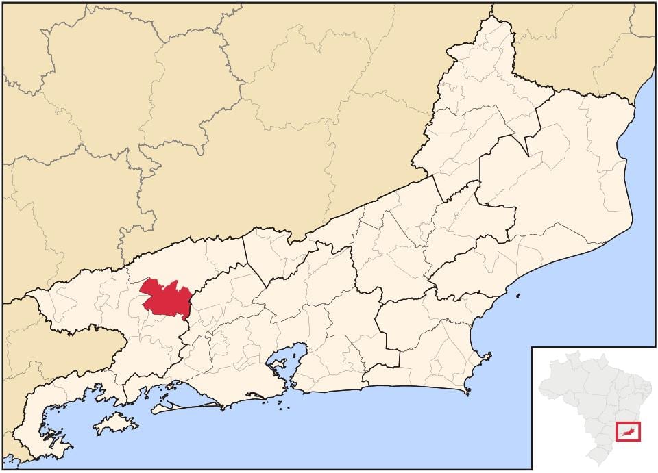 Карта Барра-ДУ-Пираи