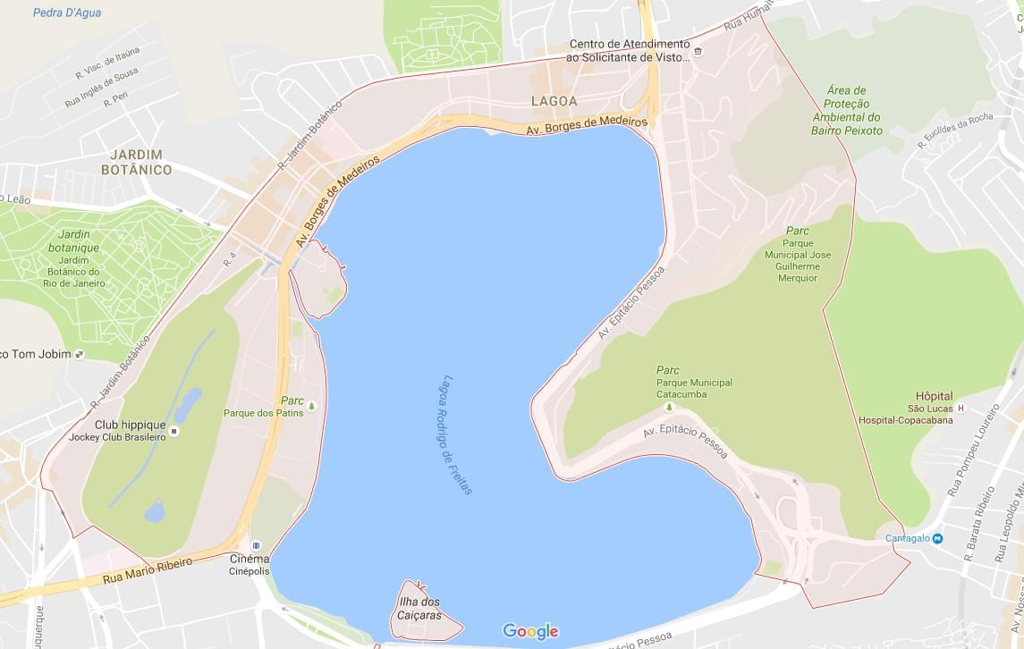 Карта Лагоа