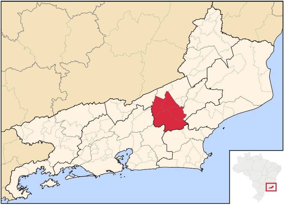 Карта Нова-Фрибургу