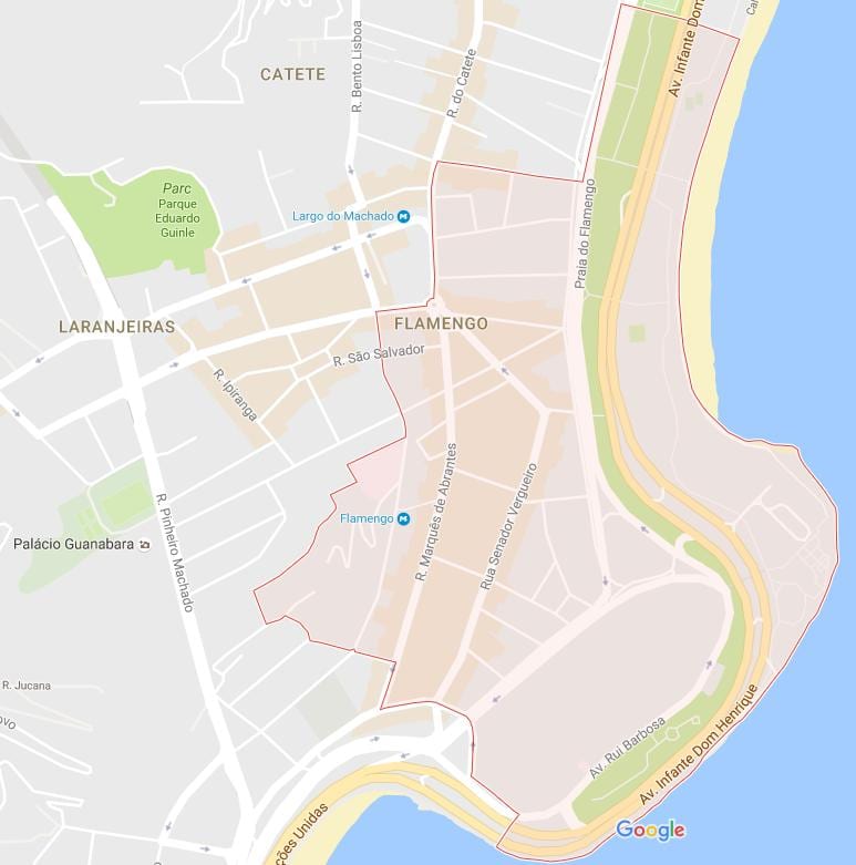 Карта Фламенго