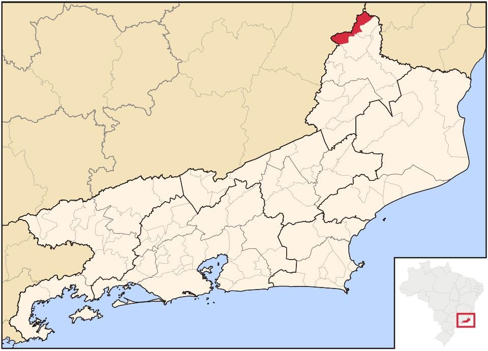 Карта Porciúncula