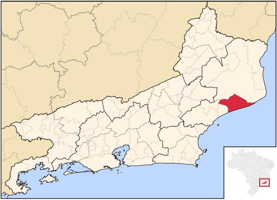 Карта Quissamã