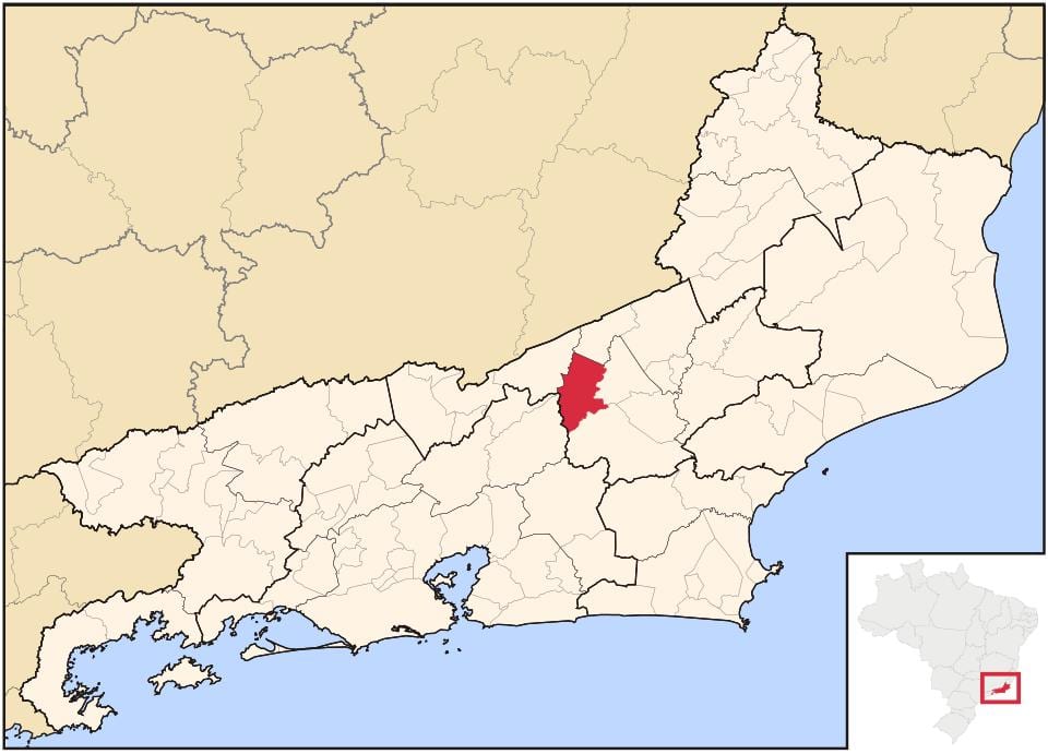 Карта Sumidouro