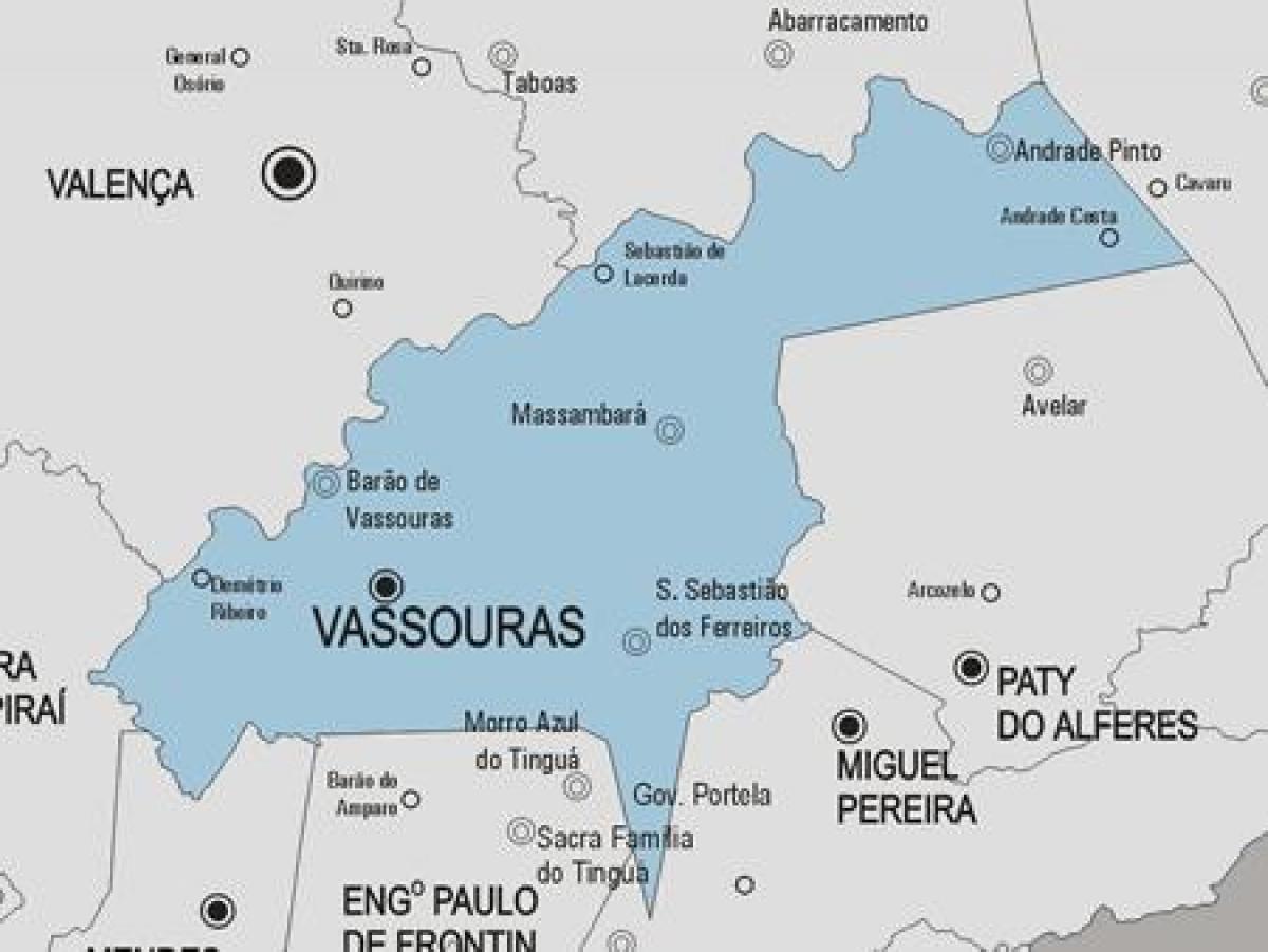 Карта Варре-Сай муниципалитет