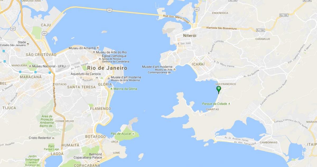 Карта пляжа Charitas