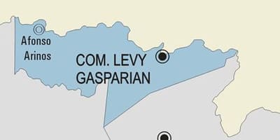 Карта Казимиру-ди-Абреу муниципалитет