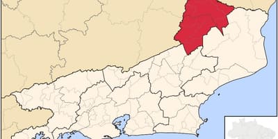 Карта "Нороэсте" Флуминенсе