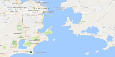 Карта пляжа Арпоадор