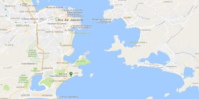 Карта пляжа Копакабана