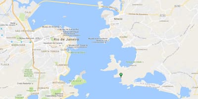 Карта пляжа Форте Imbuí
