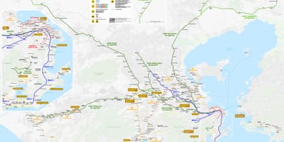 Карта Рио-де-Жанейро транспорта