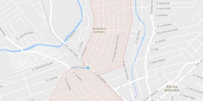 Карта Honório Гурдель