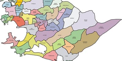 Карта quartiers обустроено Нитерой