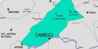 Карта муниципалитета Камбуси