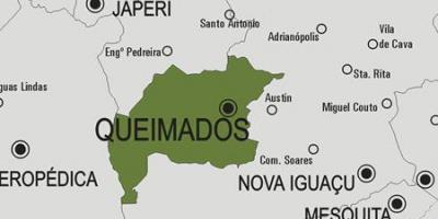 Карта муниципалитета Кеймадус
