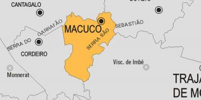 Карта муниципалитета Макуко