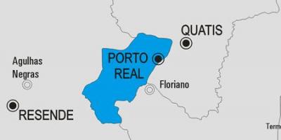 Карта Порту-Реал муниципалитет