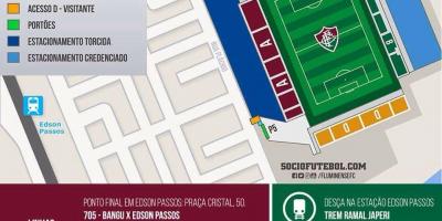 Карту стадиона Giulite Коутиньо
