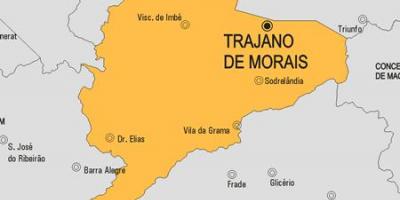 Карта Траяна муниципалитет-де-Мораис